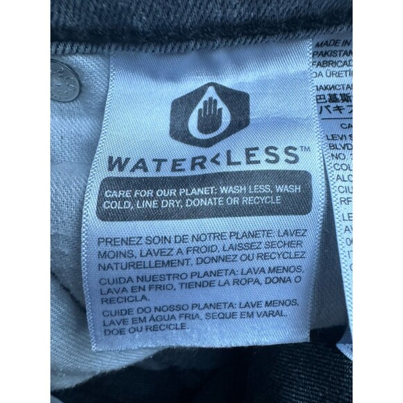 Levis 511 Gray Denim Jeans Men’s Size 32x32 - Picture 8 of 10